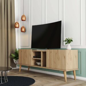 Έπιπλο Τηλεόρασης ,Carmen 1532 Μ150xΠ34xΥ55 εκ., All4home