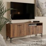 Έπιπλο Τηλεόρασης με ράφι,Artemis 1542 Μ138xΠ29,5xΥ48,6 εκ., All4home - Image 3