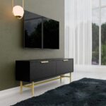 Έπιπλο Τηλεόρασης 4030 Nero, Μ138xΠ29.5xΥ50εκ., All4home - Image 4