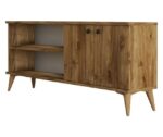 Έπιπλο Τηλεόρασης με ράφι,Everest 1570 Μ138xΠ29,5xΥ60 εκ., All4home - Image 3