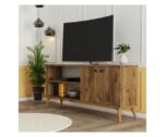 Έπιπλο Τηλεόρασης με ράφι,Everest 1570 Μ138xΠ29,5xΥ60 εκ., All4home