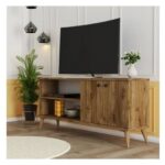 Έπιπλο Τηλεόρασης με ράφι,Everest 1570 Μ138xΠ29,5xΥ60 εκ., All4home