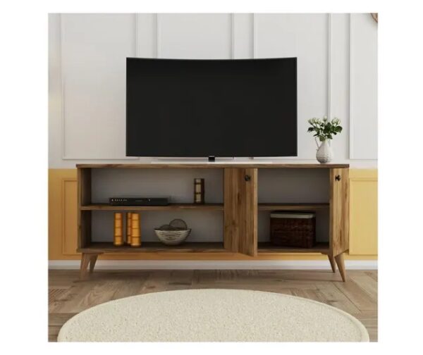 Έπιπλο Τηλεόρασης με ράφι,Everest 1570 Μ138xΠ29,5xΥ60 εκ., All4home - Image 2