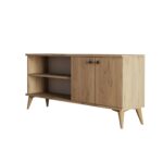 Έπιπλο Τηλεόρασης με ράφι,Everest 1572 Μ138xΠ29,5xΥ60 εκ., All4home - Image 4