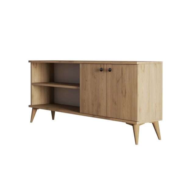 Έπιπλο Τηλεόρασης με ράφι,Everest 1572 Μ138xΠ29,5xΥ60 εκ., All4home - Image 4