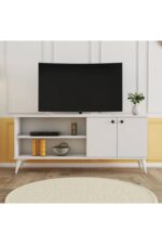 Έπιπλο Τηλεόρασης με ράφι,Everest 1574 Μ138xΠ29,5xΥ60 εκ., All4home - Image 3