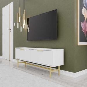 Έπιπλο Τηλεόρασης 4032 Nero, Μ138xΠ29.5xΥ50εκ., All4home