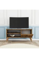Έπιπλο Τηλεόρασης με ράφι,Retro 1550 Μ90xΠ29,5xΥ44,6 εκ., All4home - Image 3