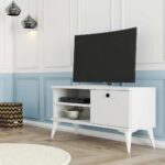 Έπιπλο Τηλεόρασης με ράφι,Retro 1554 Μ90xΠ29,5xΥ44,6 εκ., All4home