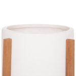 ΓΛΑΣΤΡΑ ΕΣΩΤ.ΧΩΡΟΥ HOFF HM4682.02M FIBER CEMENT ΛΕΥΚΟ-TEAK ΒΑΣΗ Φ40x39Υεκ - Image 4