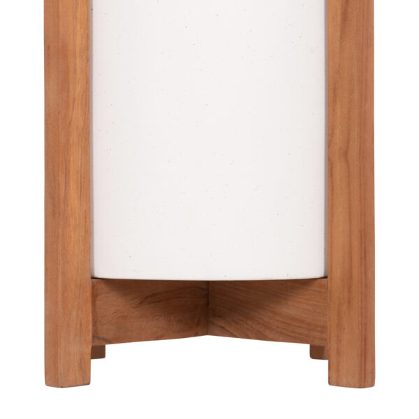 ΓΛΑΣΤΡΑ ΕΣΩΤ.ΧΩΡΟΥ HOFF HM4682.02S FIBER CEMENT ΛΕΥΚΟ-TEAK ΒΑΣΗ Φ33x42Υεκ - Image 5