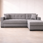 Γωνιακός καναπές-κρεβάτι New Dynamic Corner, γκρι, Νο 51-002, κωδ. 2770000045, All4home