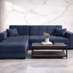 Γωνιακός καναπές-κρεβάτι New Dynamic Corner, γκρι, Νο 57-003, κωδ. 2770000006, All4home