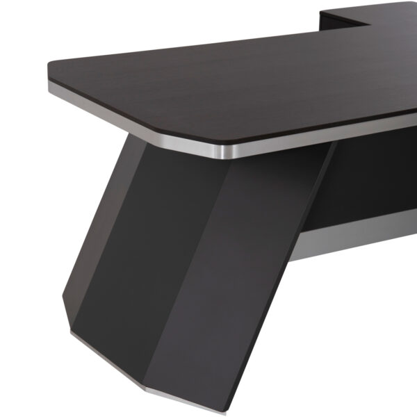 ΓΡΑΦΕΙΟ ΕΠΑΓΓΕΛΜΑΤΙΚΟ ΑΡΙΣΤΕΡΗ ΓΩΝΙΑ ROSEWOOD HM2083L 220X180X76Υεκ. - Image 6