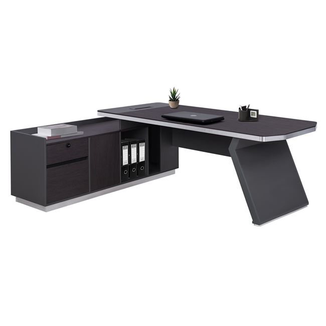 HM2084L ΓΡΑΦΕΙΟ ΕΠΑΓΓΕΛΜΑΤΙΚΟ ΑΡΙΣΤΕΡΗ ΓΩΝΙΑ ROSEWOOD HM2084L 220X180X76Υεκ. - Image 1