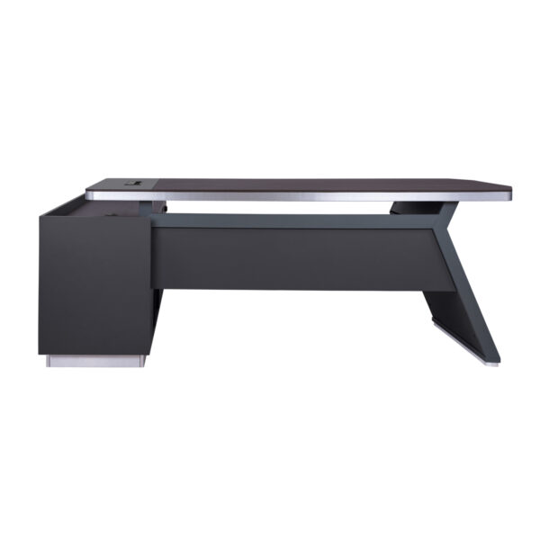 ΓΡΑΦΕΙΟ ΕΠΑΓΓΕΛΜΑΤΙΚΟ ΔΕΞΙΑ ΓΩΝΙΑ ROSEWOOD HM2084R 220X180X76Υ εκ. - Image 4