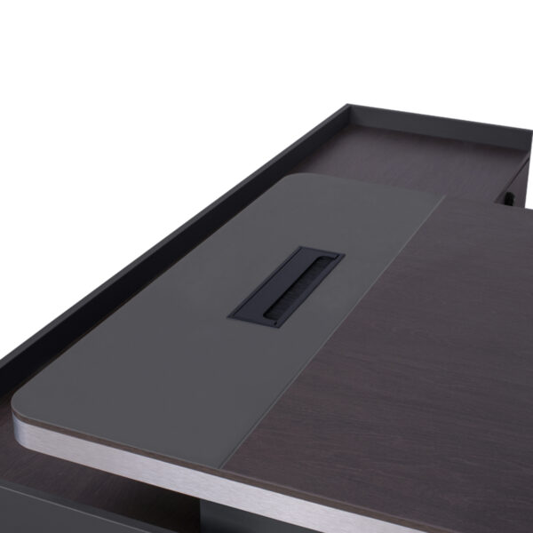 ΓΡΑΦΕΙΟ ΕΠΑΓΓΕΛΜΑΤΙΚΟ ΔΕΞΙΑ ΓΩΝΙΑ ROSEWOOD HM2084R 220X180X76Υ εκ. - Image 5