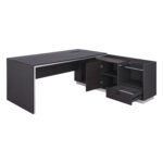 ΓΡΑΦΕΙΟ ΕΠΑΓΓΕΛΜΑΤΙΚΟ ΔΕΞΙΑ ΓΩΝΙΑ ROSEWOOD HM2112R 200X160X76Υ εκ. - Image 2