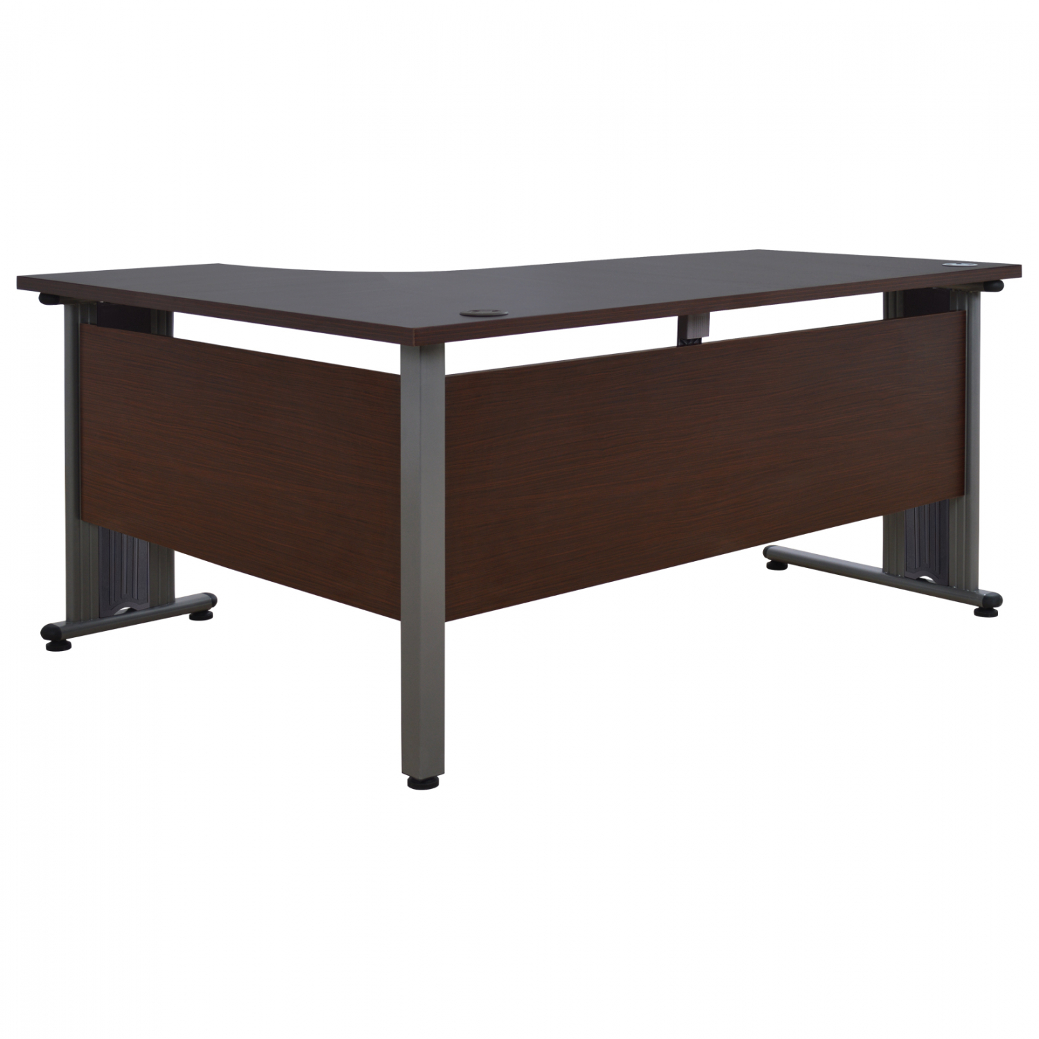 HM2043.02R ΓΡΑΦΕΙΟ ΕΠΑΓΓΕΛΜΑΤΙΚΟ VALDEN HM2043.02R WENGE ΜΕ ΔΕΞΙΑ ΓΩΝΙΑ 160X120X75 - Image 1
