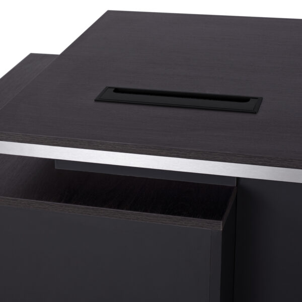 ΓΡΑΦΕΙΟ ΕΠΑΓΓΕΛΜΑΤΙΚΟ ΜΕ ΔΕΞΙΟ ΝΤΟΥΛΑΠΙ ROSEWOOD HM2113R 180X80X76Υ εκ. - Image 5