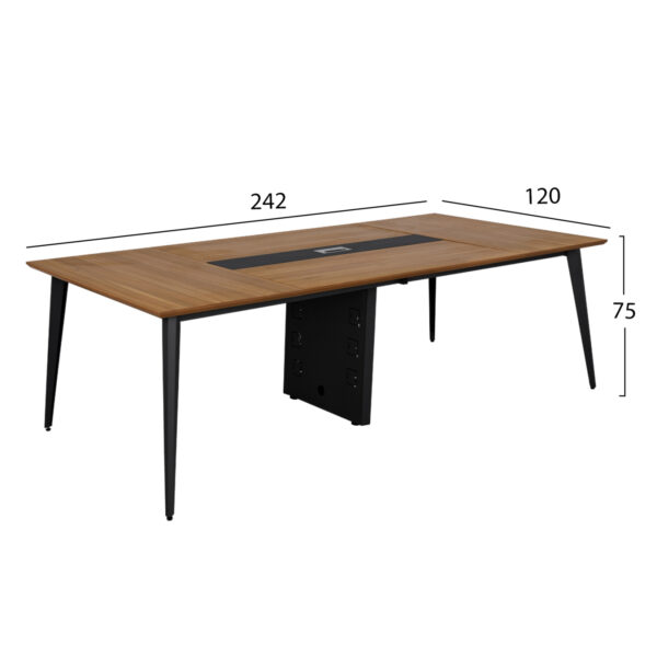 ΓΡΑΦΕΙΟ ΕΠΑΓΓΕΛΜΑΤΙΚΟ ΣΥΝΕΔΡΙΑΣΕΩΝ SUPREME 242Χ120Χ75 HM2355 - Image 2