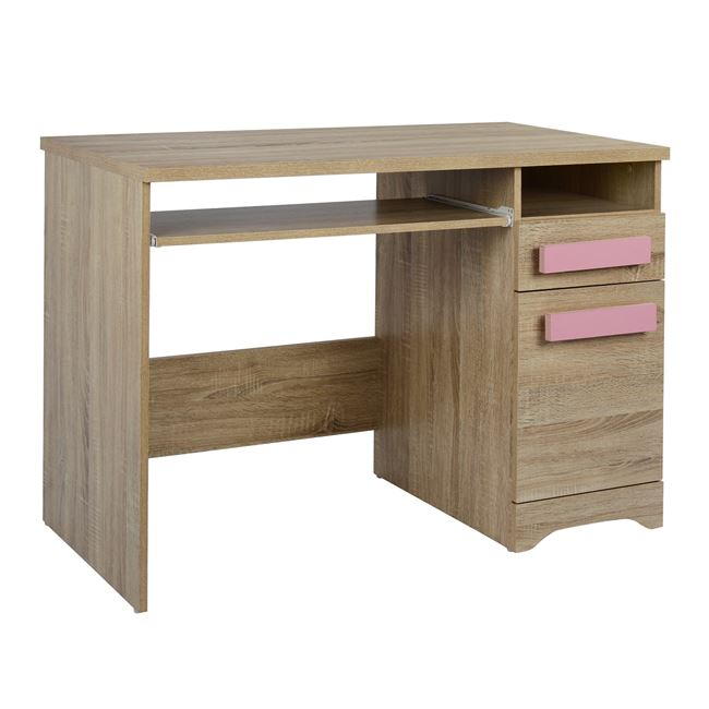HM11154.02 ΓΡΑΦΕΙΟ PLAYROOM SONAMA+ ΡΟΖ ΧΕΡΟΥΛΙ HM11154.02 110X55X76.5 - Image 1
