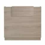ΓΡΑΦΕΙΟ ΥΠΟΔΟΧΗΣ (RECEPTION) BARRY HM2152.01 ΜΕΛΑΜΙΝΗ ΣΕ SONAMA 120x70x110Υεκ. - Image 3