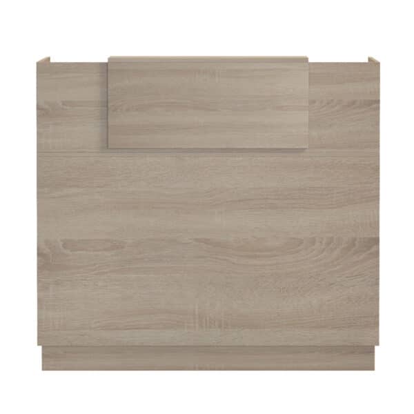 ΓΡΑΦΕΙΟ ΥΠΟΔΟΧΗΣ (RECEPTION) BARRY HM2152.01 ΜΕΛΑΜΙΝΗ ΣΕ SONAMA 120x70x110Υεκ. - Image 3