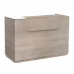 ΓΡΑΦΕΙΟ ΥΠΟΔΟΧΗΣ (RECEPTION) BARRY HM2153.01 ΜΕΛΑΜΙΝΗ ΣΕ SONAMA 160x70x110Υεκ.