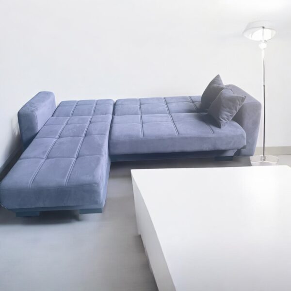 Γωνιακός καναπές-κρεβάτι New Dynamic Corner, γκρι, Νο 57-003, κωδ. 2770000006, All4home - Image 2