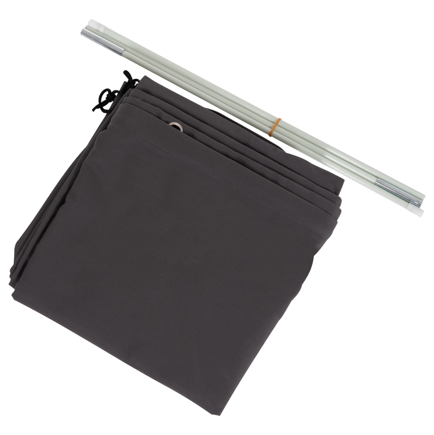 HM6622.01 ΚΑΛΥΜΜΑ 3X3m ΓΙΑ ΟΜΠΡΕΛΑ HM6622.01 - SPUN POLYESTER ΣΕ ΓΚΡΙ - Image 1