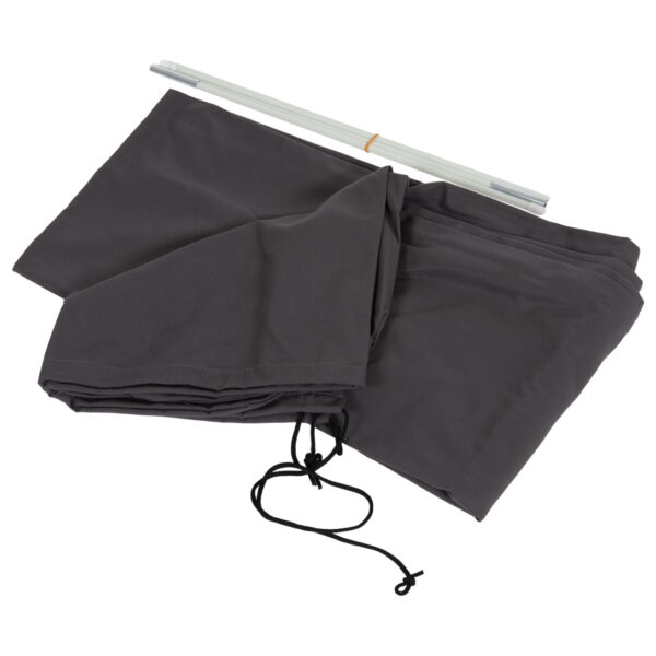 ΚΑΛΥΜΜΑ 3X3m ΓΙΑ ΟΜΠΡΕΛΑ HM6622.01 - SPUN POLYESTER ΣΕ ΓΚΡΙ - Image 3