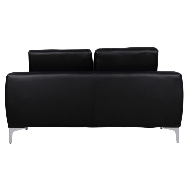 ΚΑΝΑΠΕΣ 2ΘΕΣΙΟΣ KΕΝΖΙΕ HM3121.21 ΜΕ ΜΑΥΡΟ PU 142x81x81 εκ. - Image 4