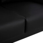 ΚΑΝΑΠΕΣ 2ΘΕΣΙΟΣ KΕΝΖΙΕ HM3121.21 ΜΕ ΜΑΥΡΟ PU 142x81x81 εκ. - Image 6