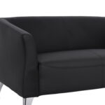 ΚΑΝΑΠΕΣ 2ΘΕΣΙΟΣ KIANA HM3122.21 ΜΕ ΜΑΥΡΟ PU 130x75x71 εκ. - Image 5