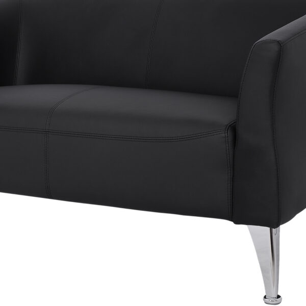 ΚΑΝΑΠΕΣ 2ΘΕΣΙΟΣ KIANA HM3122.21 ΜΕ ΜΑΥΡΟ PU 130x75x71 εκ. - Image 6