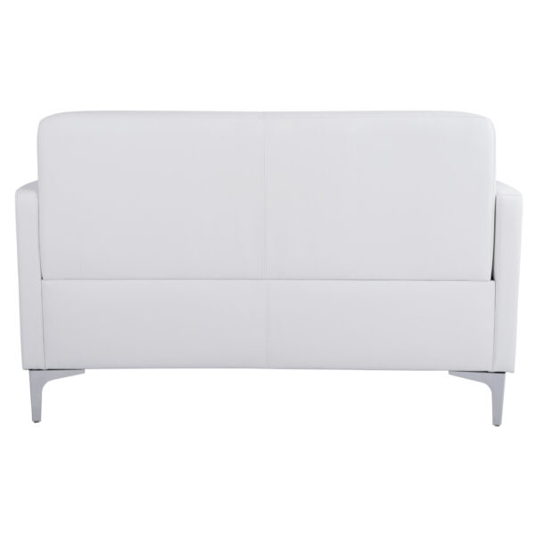 ΚΑΝΑΠΕΣ 2ΘΕΣΙΟΣ NELLIE HM3159.22 ΜΕ ΛΕΥΚΟ PU 113x71x71Υ εκ. - Image 4