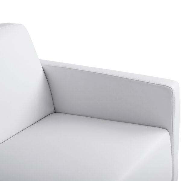 ΚΑΝΑΠΕΣ 2ΘΕΣΙΟΣ NELLIE HM3159.22 ΜΕ ΛΕΥΚΟ PU 113x71x71Υ εκ. - Image 5