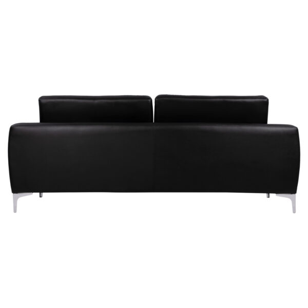 ΚΑΝΑΠΕΣ 3ΘΕΣΙΟΣ KENZIE HM3121.31 ΜΕ ΜΑΥΡΟ PU 190x81x81 εκ. - Image 4