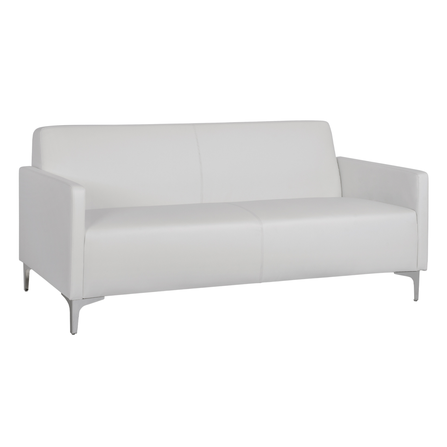HM3159.32 ΚΑΝΑΠΕΣ 3ΘΕΣΙΟΣ NELLIE HM3159.32 ΜΕ ΛΕΥΚΟ PU 163x71x71Υ εκ. - Image 1