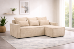 Καναπές Κρεβάτι Γωνία ,Comfort, 265x162x79 εκ. , All4home