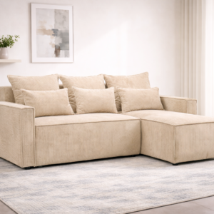 Καναπές Κρεβάτι Γωνία ,Comfort, 265x162x79 εκ. , All4home