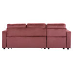 ΚΑΝΑΠΕΣ ΓΩΝΙΑ ΚΡΕΒΑΤΙ WAYNE 224x147x85Υεκ. HM3028.12 ΒΕΛΟΥΔΟ ΣΑΠΙΟ ΜΗΛΟ - Image 5