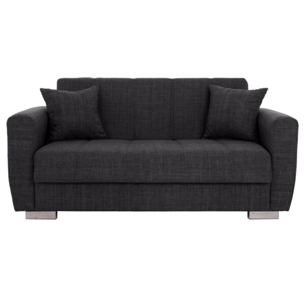 ΚΑΝΑΠΕΣ ΚΡΕΒΑΤΙ POLYA ΔΙΘΕΣΙΟΣ ΓΚΡΙ HM3241.03 153x87x77Υεκ. - Image 4