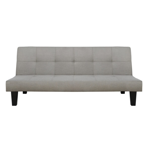 ΚΑΝΑΠΕΣ ΚΡΕΒΑΤΙ ODESSA HM3000.01 ΥΦΑΣΜΑ ΜΠΕΖ 179x80x79 εκ. - Image 2