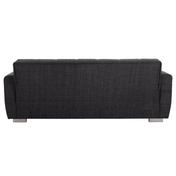 ΚΑΝΑΠΕΣ ΚΡΕΒΑΤΙ POLYA ΤΡΙΘΕΣΙΟΣ HM3240.03 ΓΚΡΙ 215x85x76Υ εκ. - Image 6