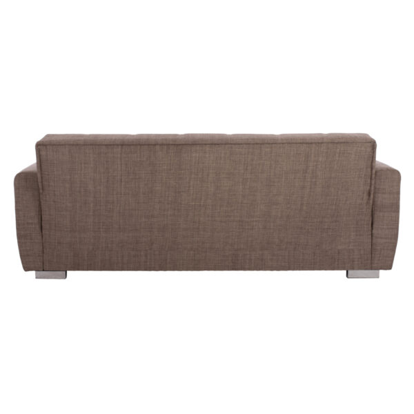 ΚΑΝΑΠΕΣ ΚΡΕΒΑΤΙ POLYA ΤΡΙΘΕΣΙΟΣ ΚΑΦΕ HM3240.02 215x80x77 εκ. - Image 6