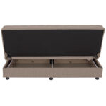 ΚΑΝΑΠΕΣ ΚΡΕΒΑΤΙ ANDRI ΤΡΙΘΕΣΙΟΣ ΜΠΕΖ HM3239.04 180x83x74Υ εκ. - Image 5