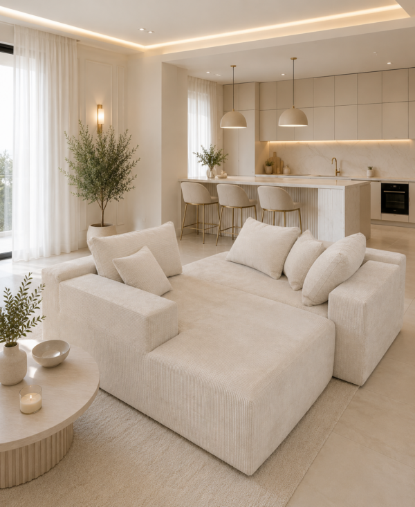Καναπές Κρεβάτι Γωνία ,Comfort, 265x162x79 εκ. , All4home - Image 2