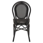 ΚΑΡΕΚΛΑ ΑΛΟΥΜΙΝΙΟΥ TRENT BAMBOO LOOK ΜΕ TEXTLINE 45x57x88 εκ. HM5052 - Image 6